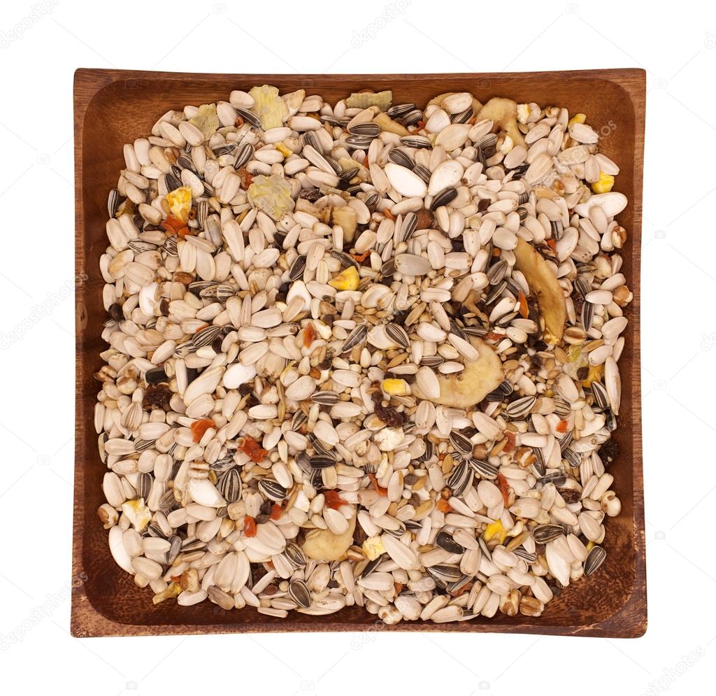 Mixture of seeds for canary
