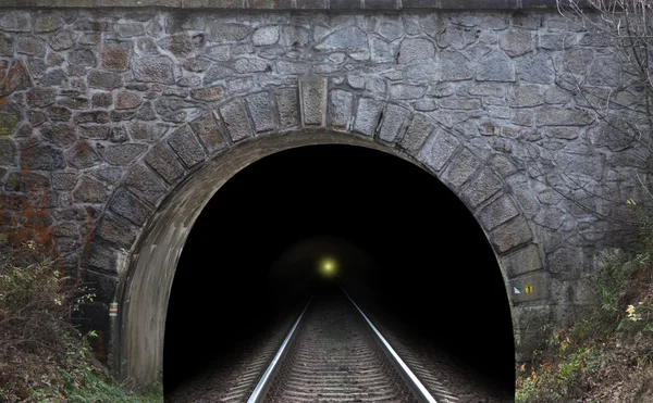 Tunnel ferroviario — Foto Stock