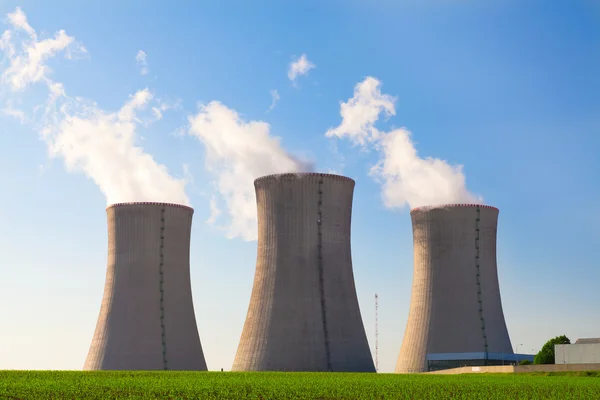 Nuclear power plant Dukovany in Czech Republic Europe — Stock Photo, Image