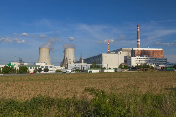 Nuclear power plant Dukovany in Czech Republic Europe — Stock Photo, Image