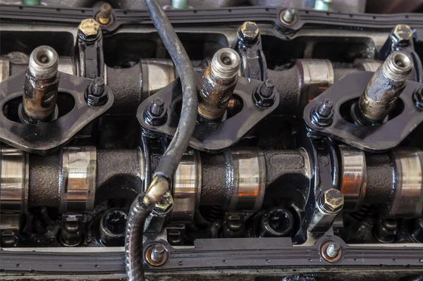 Engine of a car, detail — Stock Photo, Image