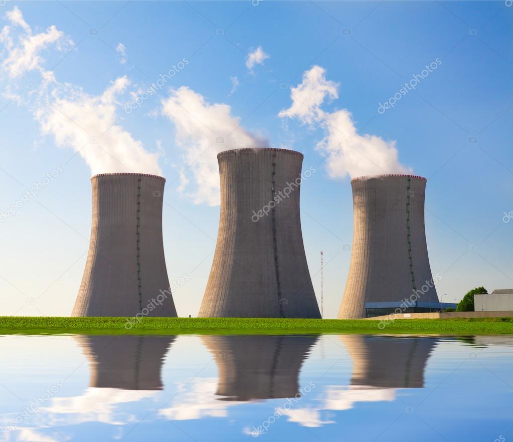 Nuclear power plant Dukovany in Czech Republic Europe