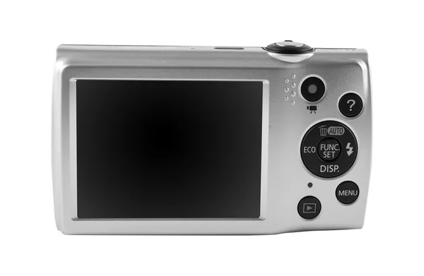 Digitalkamera isoliert auf weißem Hintergrund — Stockfoto