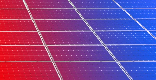 Colorful solar panels background — Stock Photo, Image