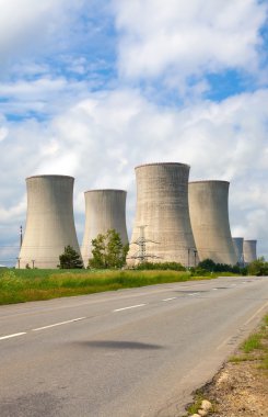 Çek Cumhuriyeti Avrupa 'sında Dukovany Nükleer Santrali