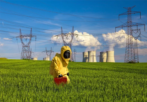 Kernkraftwerk Dukovany in der Tschechischen Republik — Stockfoto