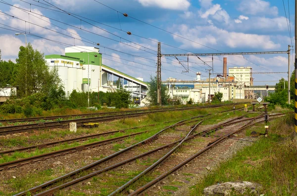 Pabrik semen, Republik Ceko — Stok Foto