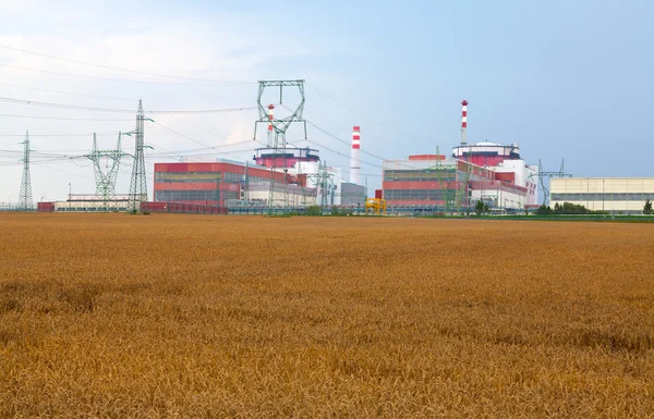 捷克共和国Temelin核电厂 — 图库照片