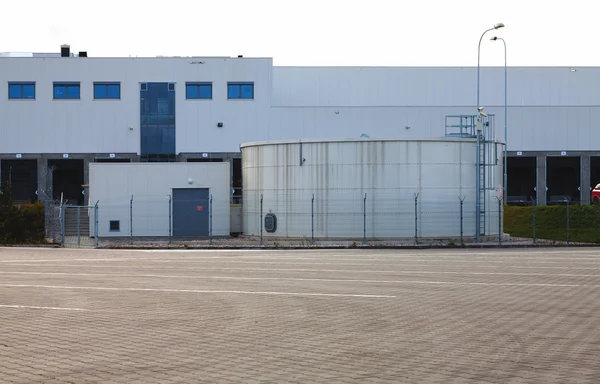 Zona Industrial, armazéns — Fotografia de Stock