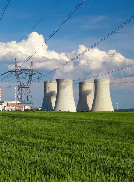 Çek Cumhuriyeti Avrupa 'sında Dukovany Nükleer Santrali