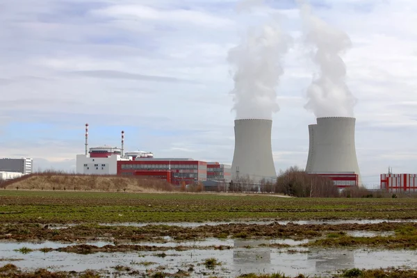 Nuclear power plant Temelin in Czech Republic Europe — Stock Photo, Image