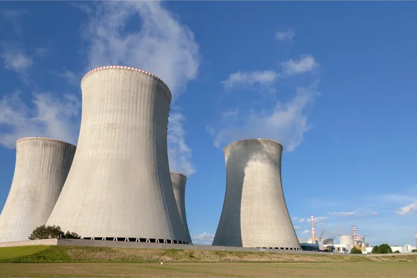 Centrale nucleare di Dukovany in Repubblica Ceca Europa — Foto Stock