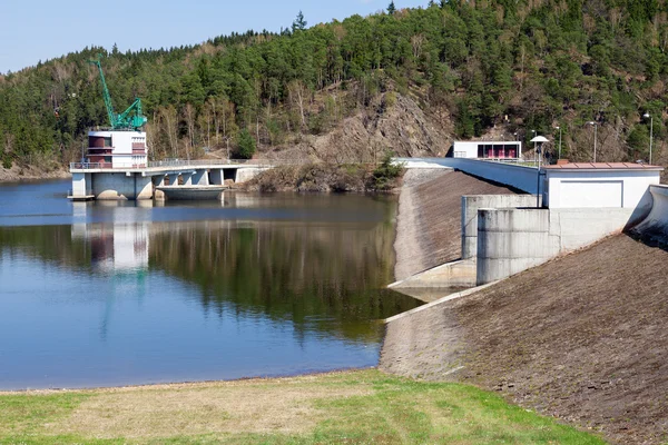 Dam Hracholusky, Czech Republic — Stock Photo, Image