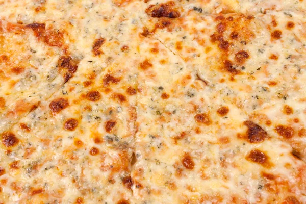 Käse-Pizza-Hintergrund — Stockfoto