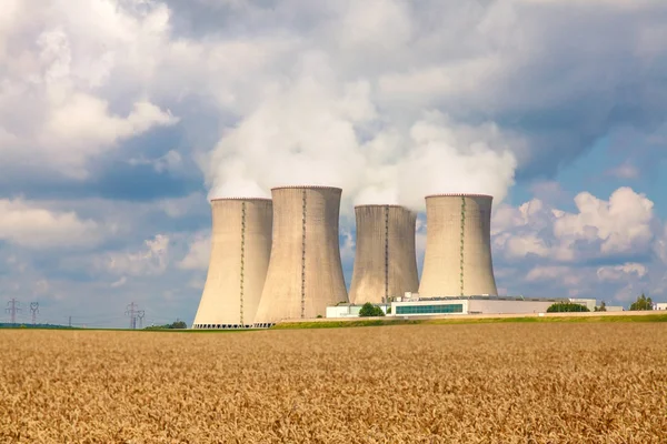 Kernkraftwerk Temelin in Tschechien — Stockfoto