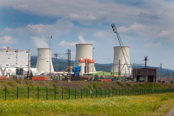 Centrale thermique en République tchèque — Photo