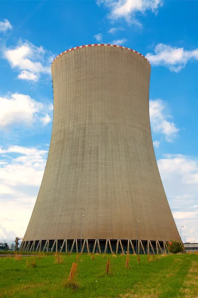 Central nuclear Temelin en República Checa Europa — Foto de Stock