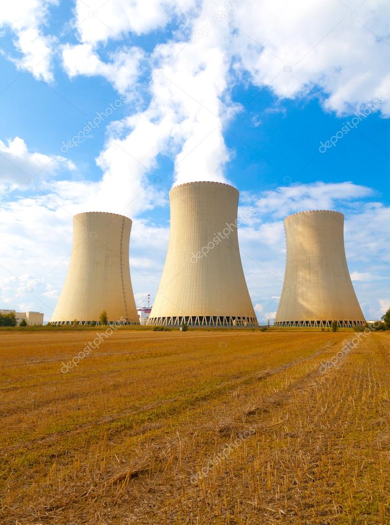 Nuclear power plant Dukovany in Czech Republic Europe