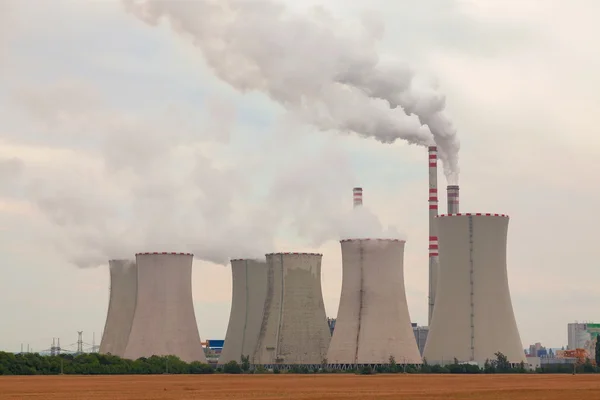 Thermal power plant, Czech Republic — Stock Photo, Image