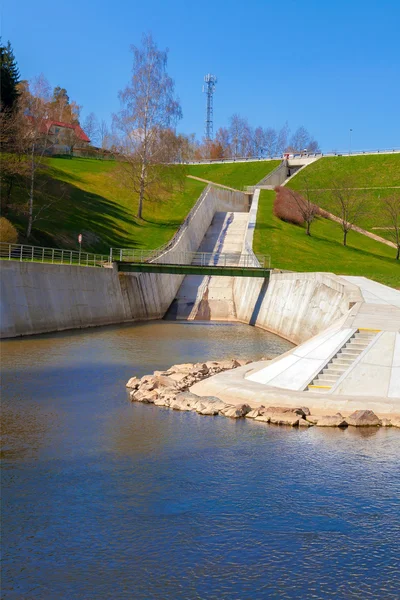 Dam Hracholusky, Czech Republic — Stock Photo, Image