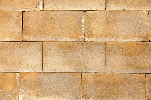 Ściana kamień brązowy — Zdjęcie stockowe