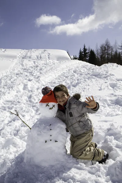 kardan adam ile çocuk