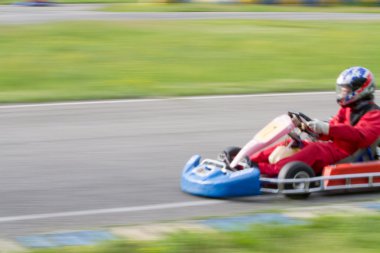 yarış go-kart bulanıklık