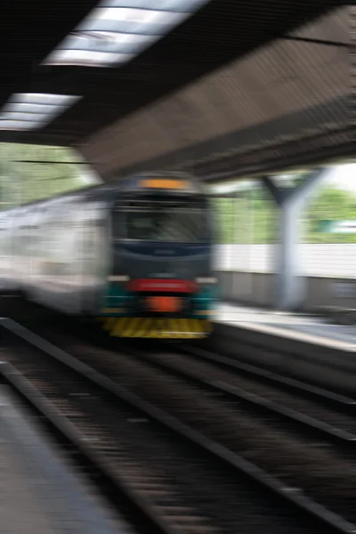 Trein verplaatsen — Stockfoto