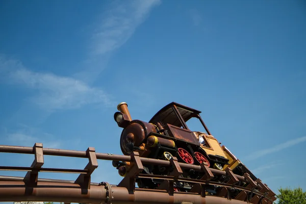 Achterbahn weit im Westen — Stockfoto