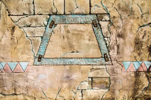 Διακοσμήσεις τοίχων με την αρχαία Ίνκας — Φωτογραφία Αρχείου