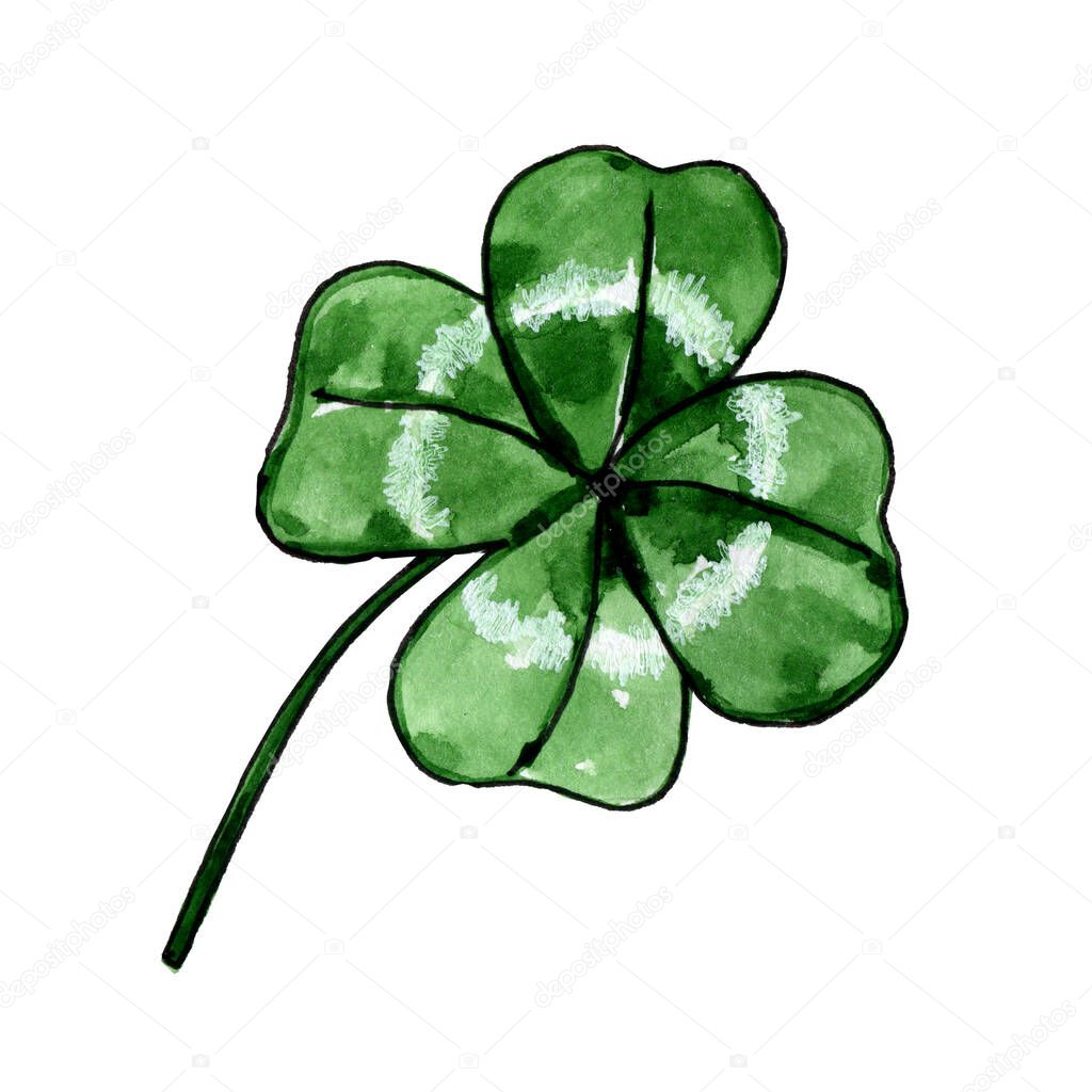 Four leaf clover clip art