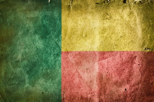 Флаг Бенина — стоковое фото
