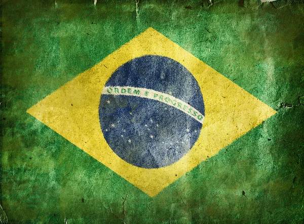 Bandera de Brasil —  Fotos de Stock