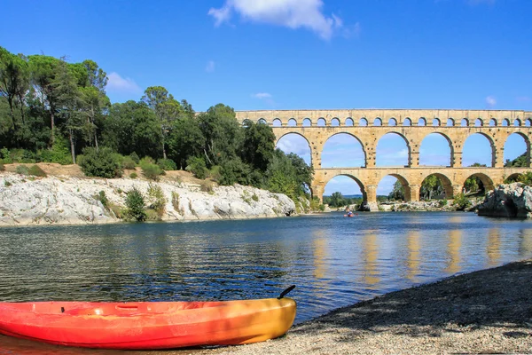 Pont du Gard, sul de França — Fotografia de Stock
