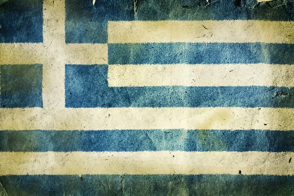 Flagge Griechenlands — Stockfoto