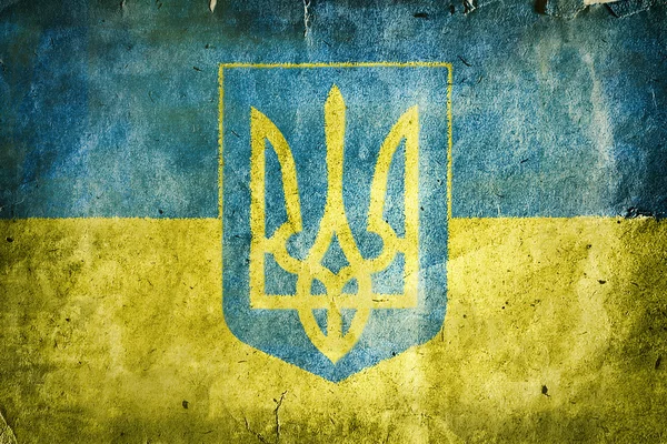 Vlajka Ukrajiny — Stock fotografie