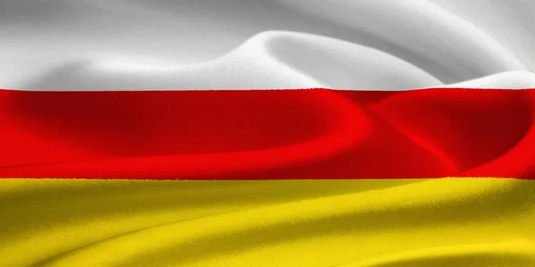 Flag of South Ossetia (Georgia) — Stock Photo, Image