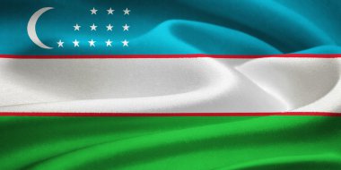 Özbekistan bayrağı