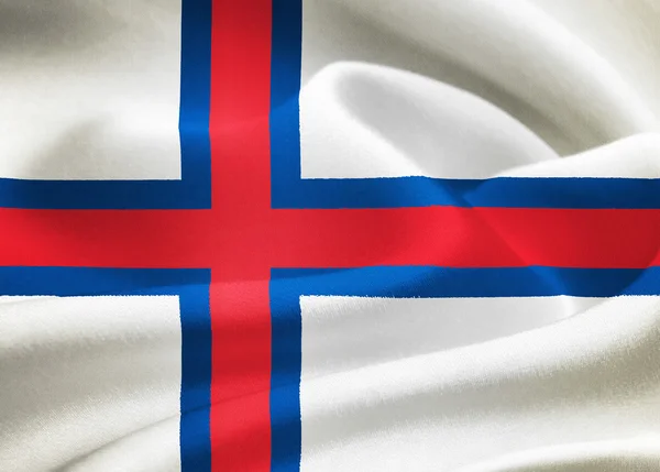 Flag of the Faroe Islands — Stock Photo, Image