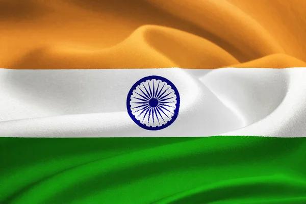 Bandera de India —  Fotos de Stock