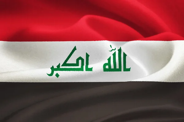 Drapeau de l'Irak — Photo