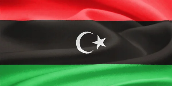 Flagga Libyen — Stockfoto