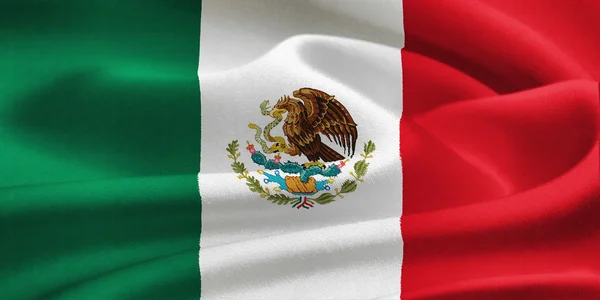 Bandera de México — Foto de Stock