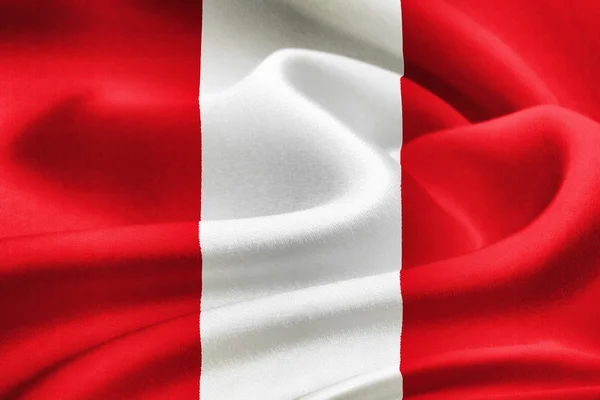 Vlag van peru — Stockfoto