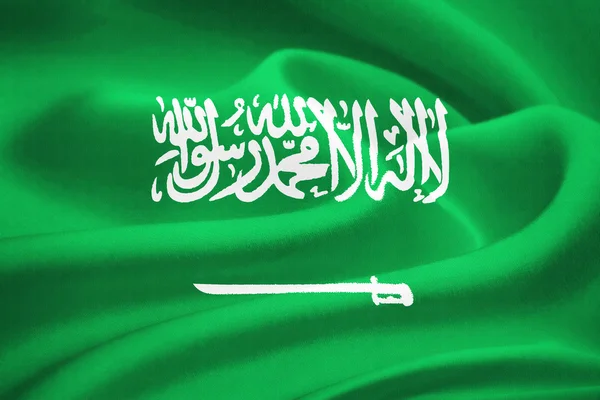 Flag of Saudi Arabia — Stock Photo, Image