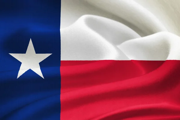 Flagge des Staates Texas — Stockfoto