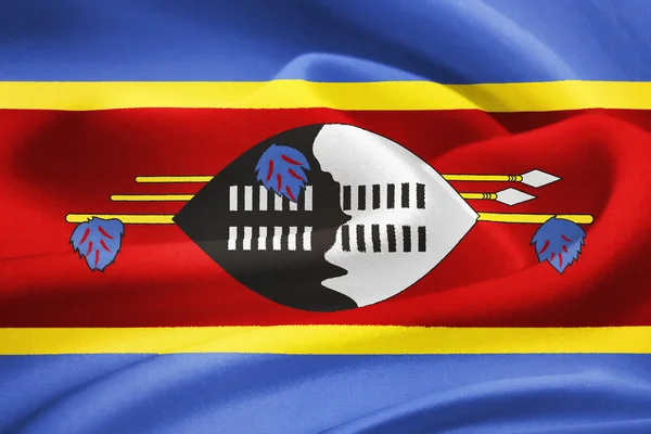 Bandiera dello Swaziland — Foto Stock