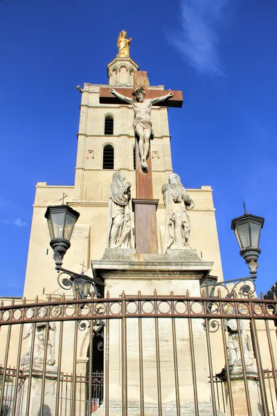 Paavien palatsi Avignonissa, Ranskassa — kuvapankkivalokuva