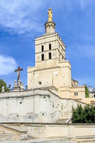 Päpstlicher palast in avignon, frankreich — Stockfoto