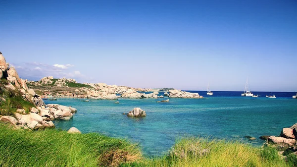 Lavezzi islands rocky coastline — Stock Photo, Image